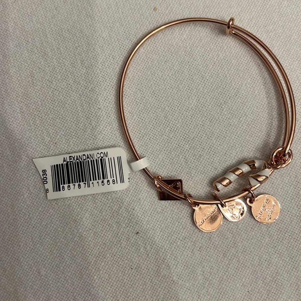 Alex and ani bangle candy cane bracelet - Picture 5 of 8